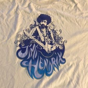 Jimi Hendrix Authentic ODM Premium Goods Long Sleeve Grey T-Shirt LARGE